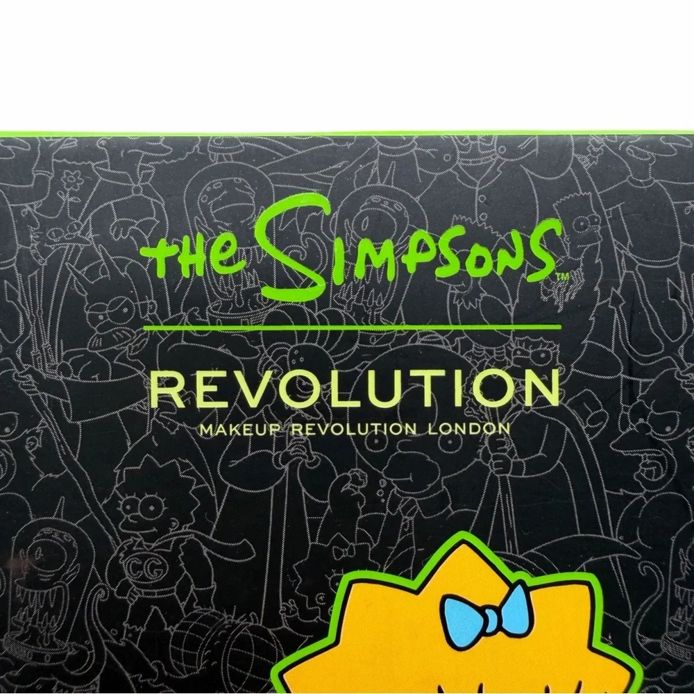 Makeup Revolution Simpsons Treehouse of Horror Eyeshadow Palette Alien Maggie